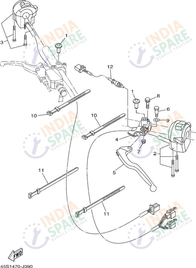 HANDLE SWITCH & LEVER
